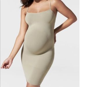 BLANQI Body Cooling Maternity Cami Slip in Light Moss size S/M